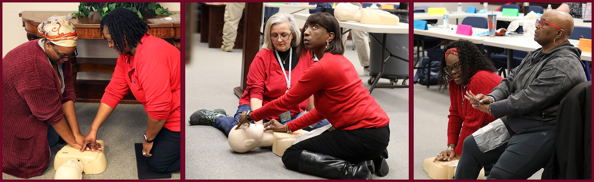 learning to save lives with CPR