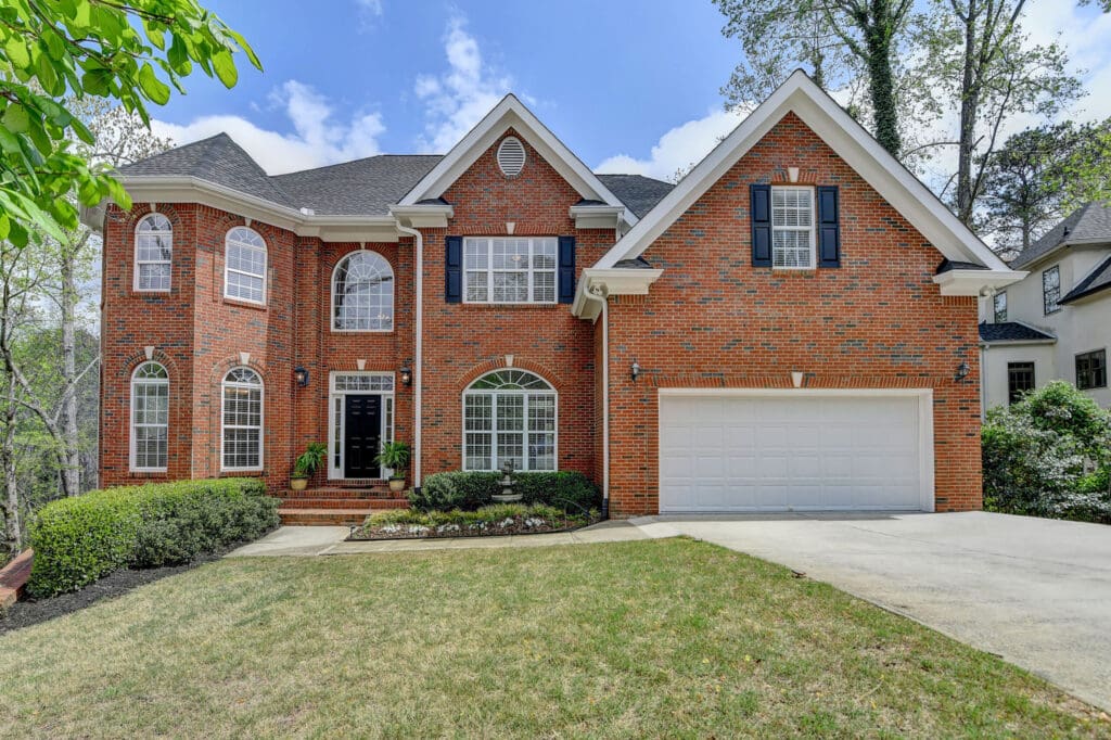 #WowWednesday: Expansive Brick Home with Finished Terrace Level