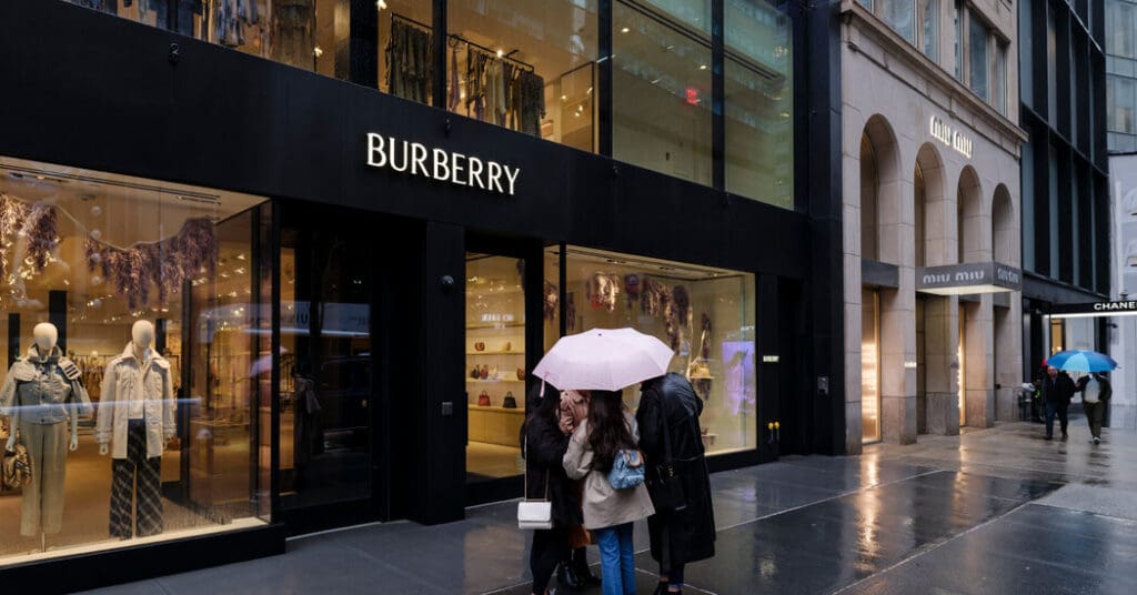 Burberry to Cut Up to 1,700 Jobs in Turnaround Push