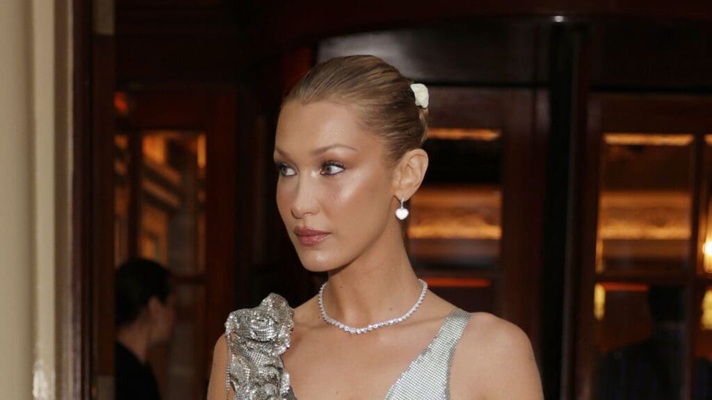 We've Seen Bella Hadid's Iconic Silver Chainmail Dress on the Cannes Red Carpet Before