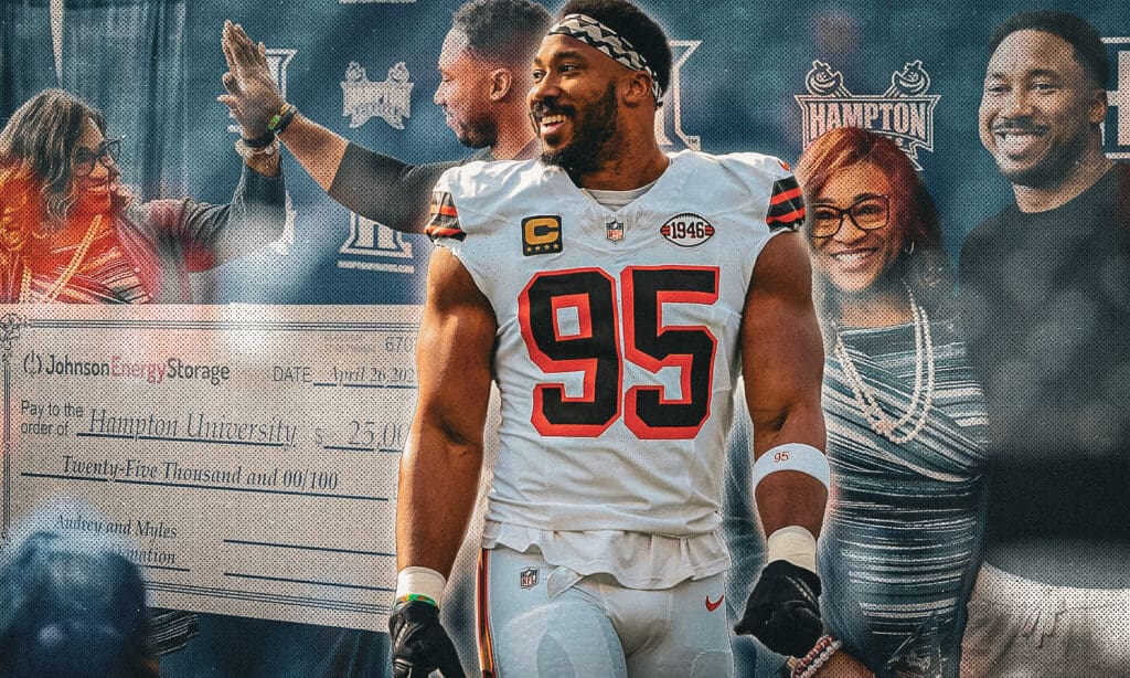 NFL star offers again to his mom’s HBCU NFL star gives back to his mother's HBCU