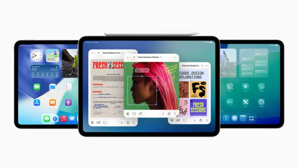 Apple’s Craig Federighi on the long road to the iPad’s Mac-like multitasking Apple press photograph of iPads running iPadOS 26