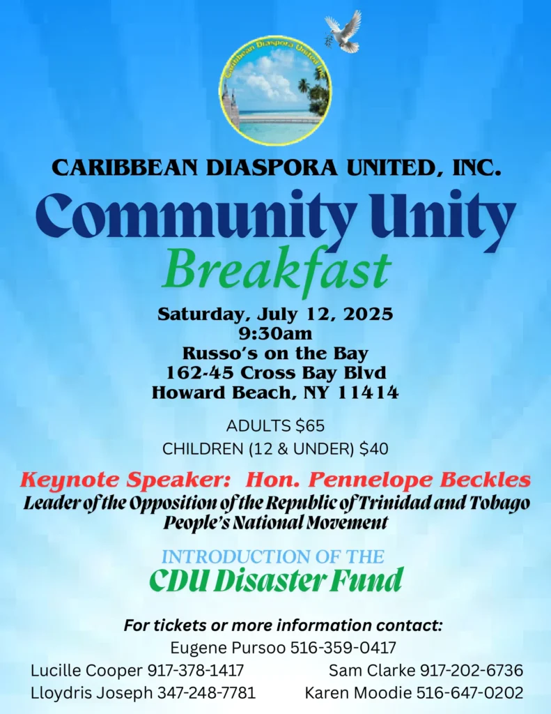 Community Unity Breakfast: Saturday, Jul 12, 2025