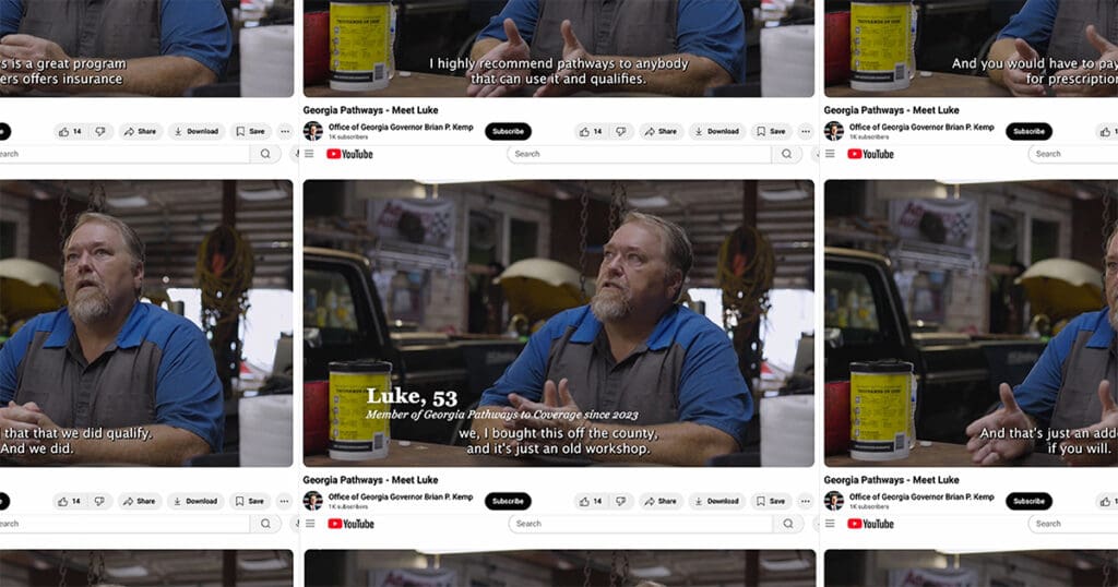 He became the face of Georgia’s Medicaid work requirement. Now he’s fed up with it.