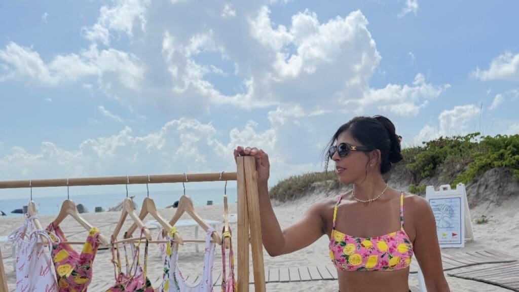 GORGIE Founder Michelle Cordeiro Grant Shares Her Beach Day Must-Haves for Summer 2025