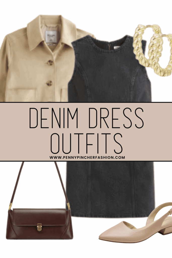 These 10 Outfits Made Me Fall in Love with Denim Dresses