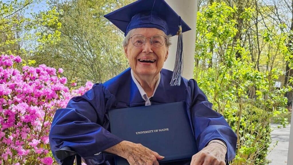 UMaine graduate Joan Alexander fulfills lifelong dream after decades-long delay