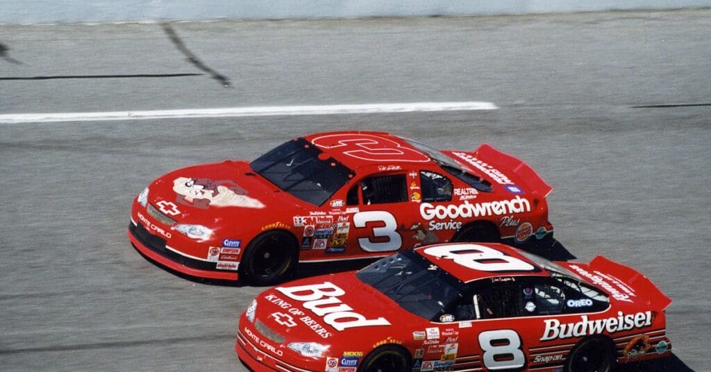 Dale Earnhardt’s ‘Taz’ car returns: Doug Barnes Jr. drives No. 3 scheme in CARS Tour