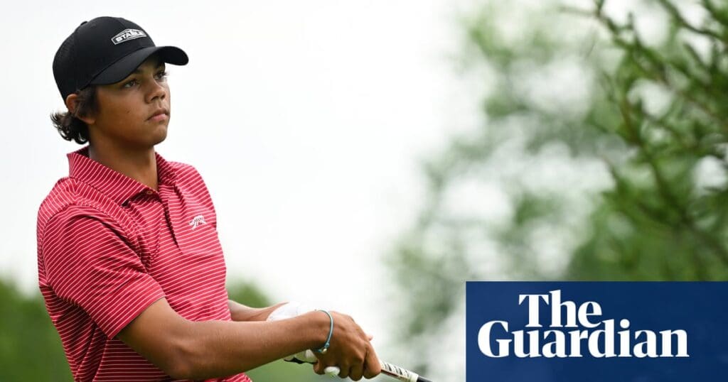 Charlie Woods, Tiger’s son, inches closer to Junior Ryder Cup automatic bid | Golf