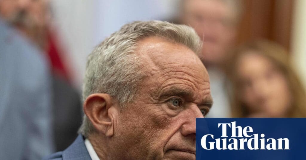 RFK Jr peddles dubious health claims as CDC roils under his leadership | Robert F Kennedy Jr