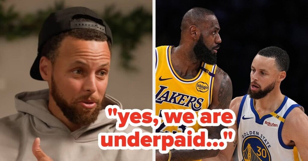 Why Steph Curry Thinks NBA Players Are Underpaid Why Steph Curry Thinks NBA Players Are Underpaid