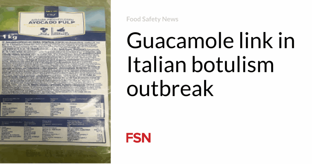 Guacamole link in Italian botulism outbreak