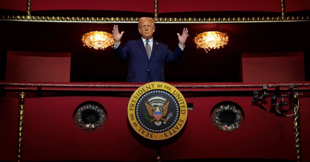 Trump visits Kennedy Center and announces honorees today