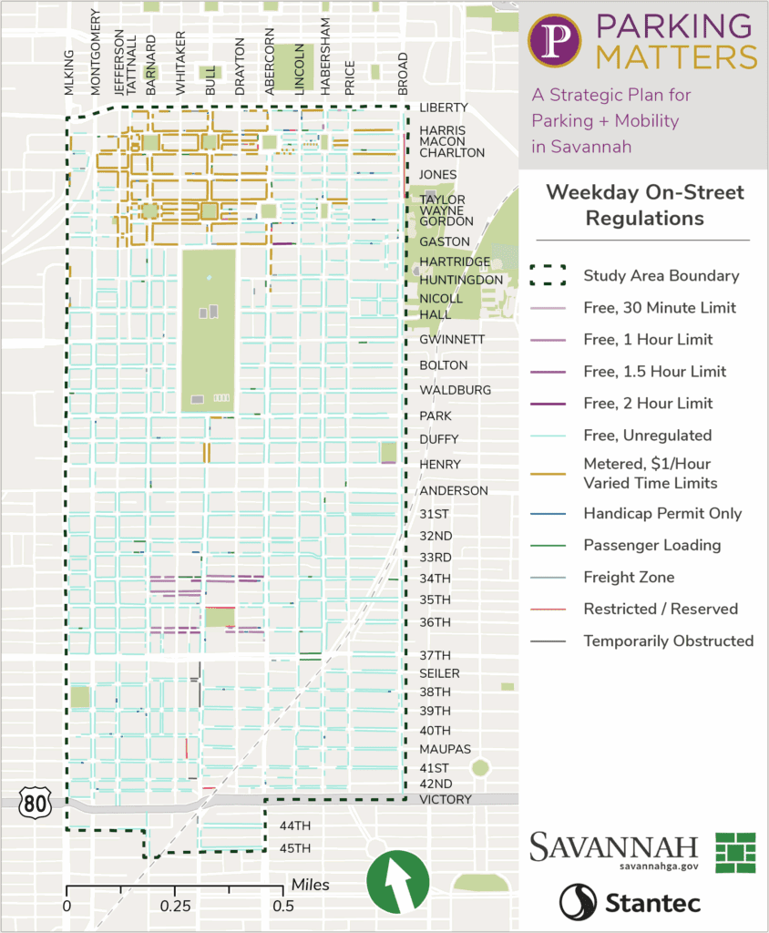 2025 Parking Matters Map