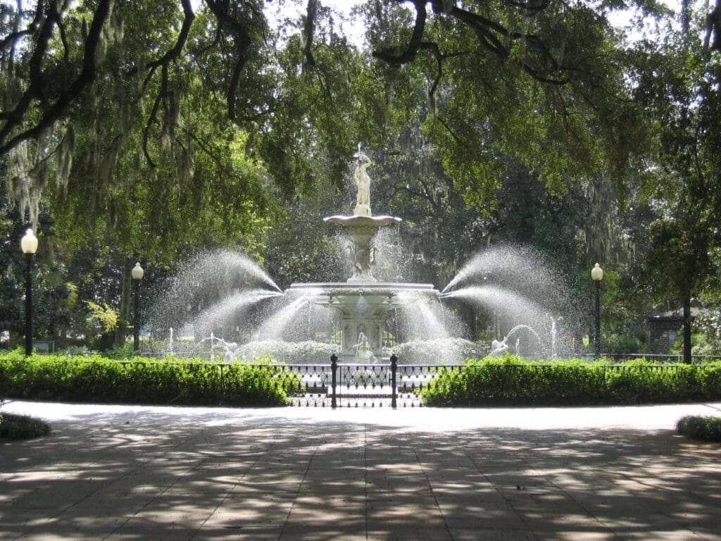 Forsyth Park Fountain Returns to Savannah, Restoration Project Ongoing Through October • Savannah, GA