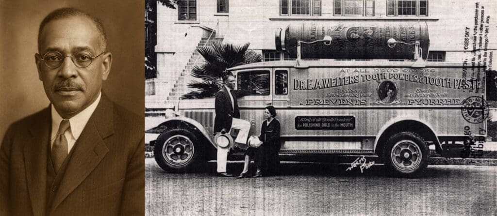 The story of Dr. Welters & his tooth powder company