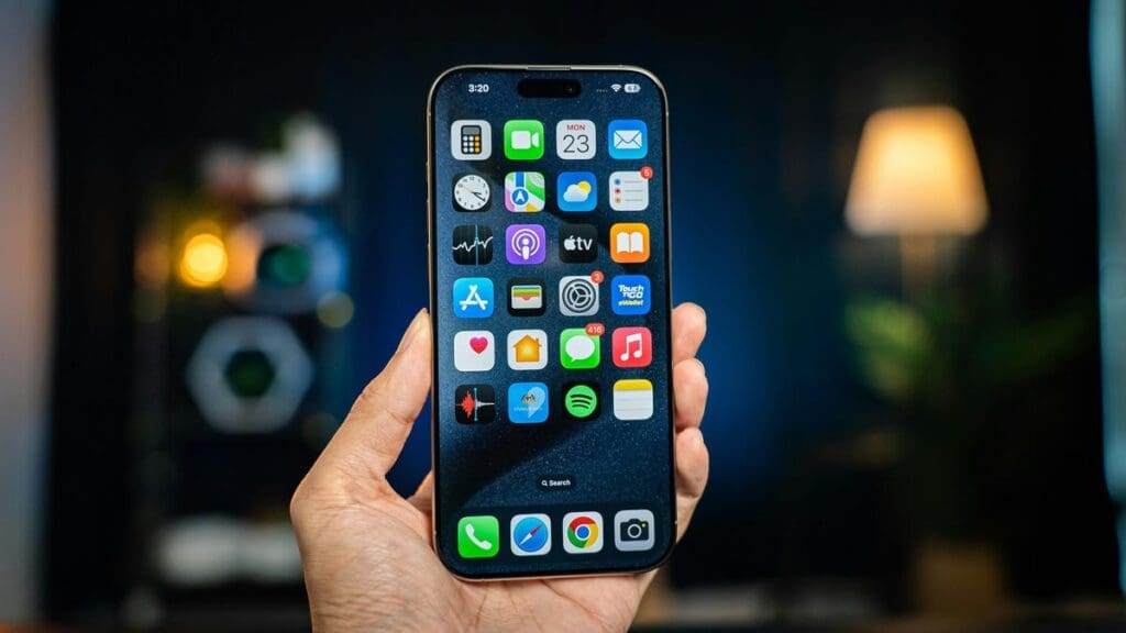 The iPhone 16 Pro Max.