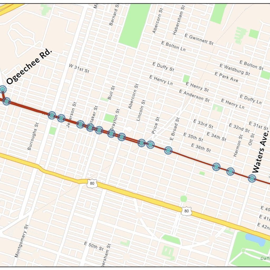 City of Savannah Invites Public Input on Vision Zero’s 37th Street Corridor Project • Savannah, GA