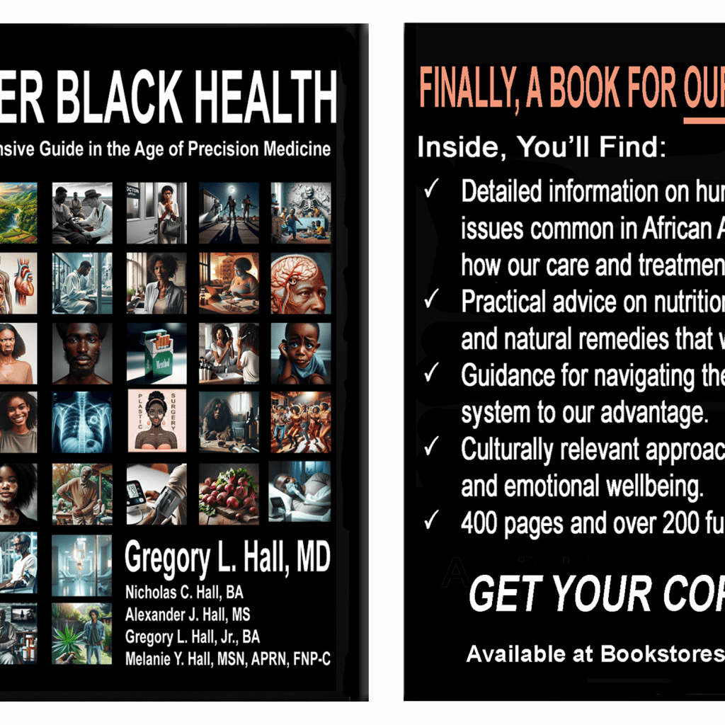 Better Black Health Book - Dr. Greg Hall
