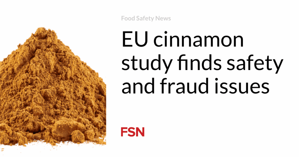 EU cinnamon study finds safety and fraud issues