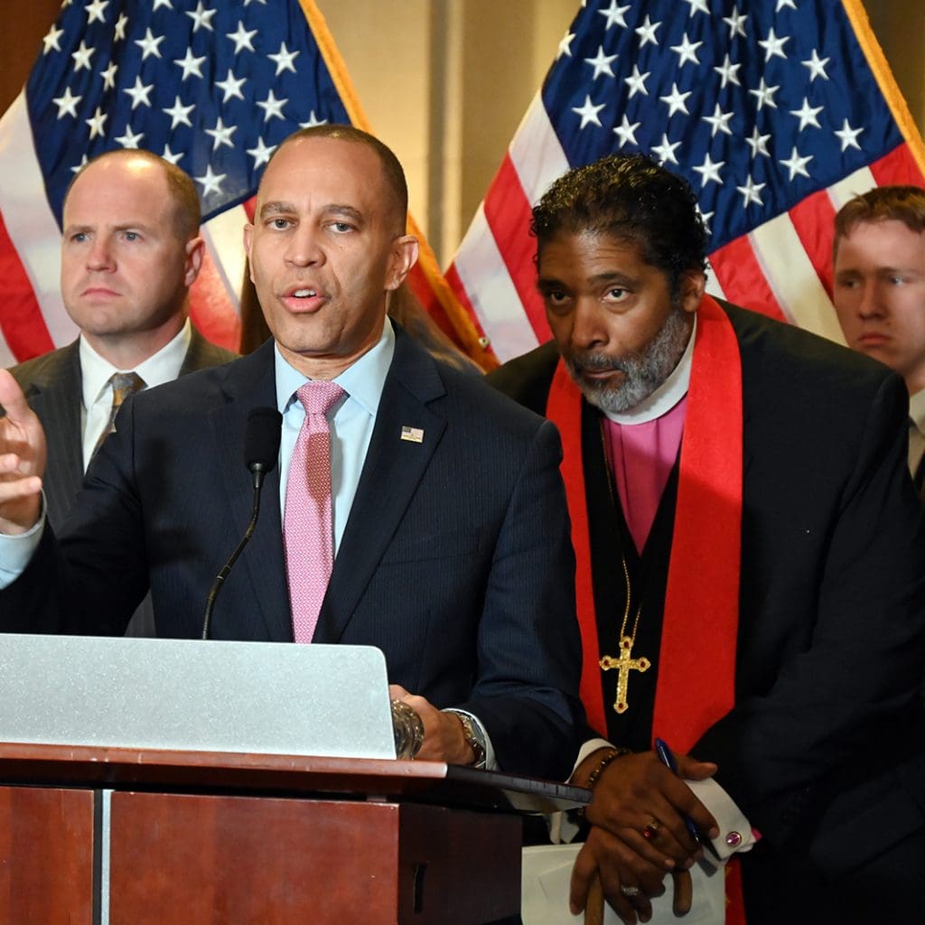 Faith leaders join Democrats to decry health care cuts, expiring SNAP benefits