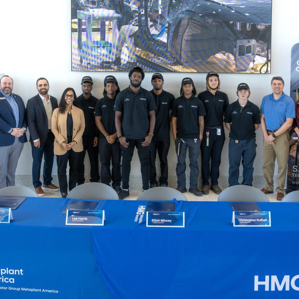 Savannah Technical College and Hyundai Motor Group Metaplant America Commemorate Landmark Apprenticeship Partnership Savannah Technical College and Hyundai Motor Group Metaplant America Commemorate Landmark Apprenticeship Partnership