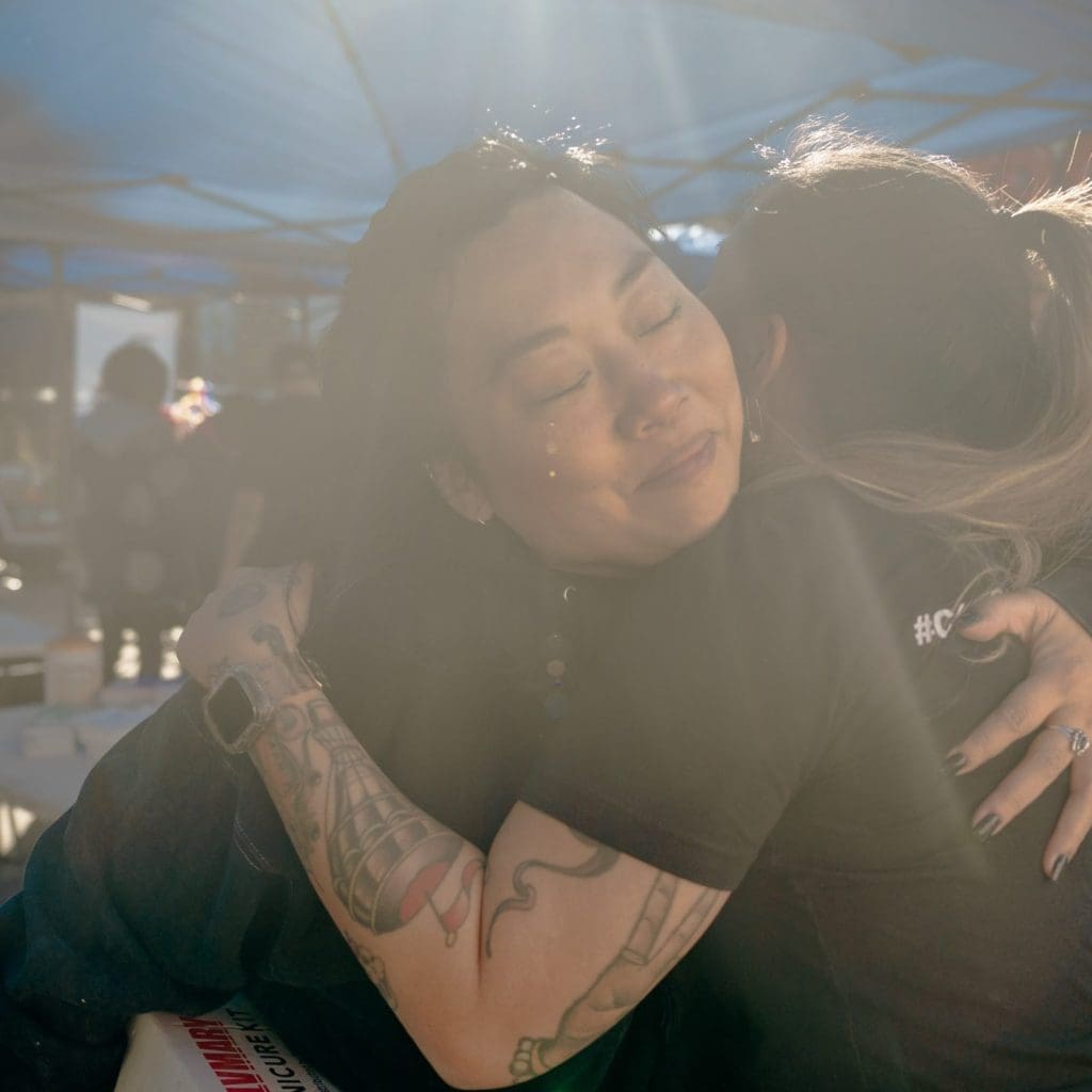 Our Bar ATL's Hug the Block Thanksgiving community service event is more than just charity