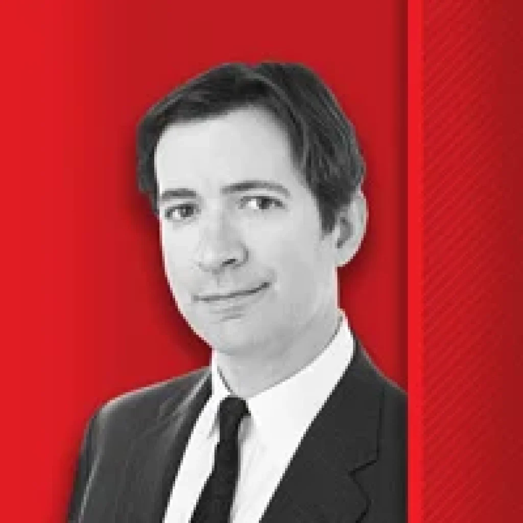 Georgia Trend Daily – Oct. 8, 2026 Ben Young Publisher Georgia Trend with a tie and jacket and red background