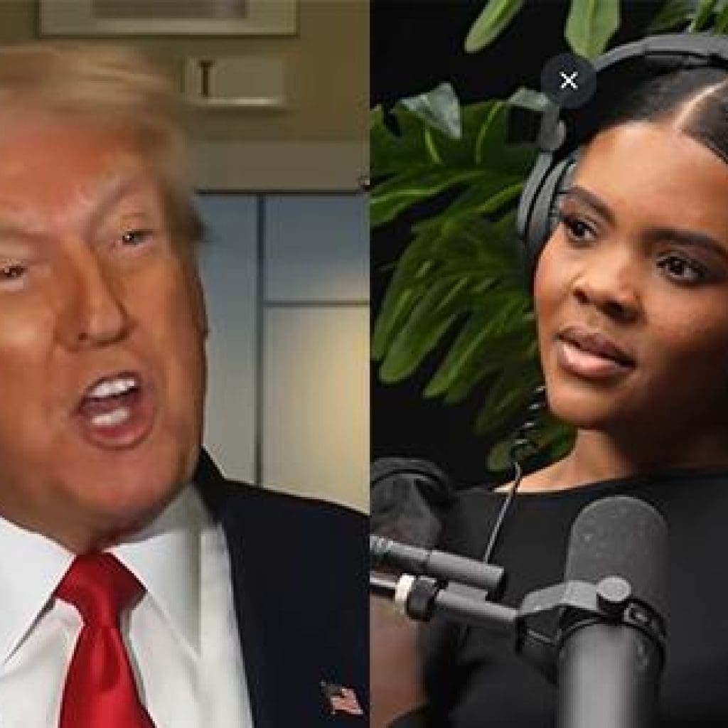 Candace Owens criticizing Trump
