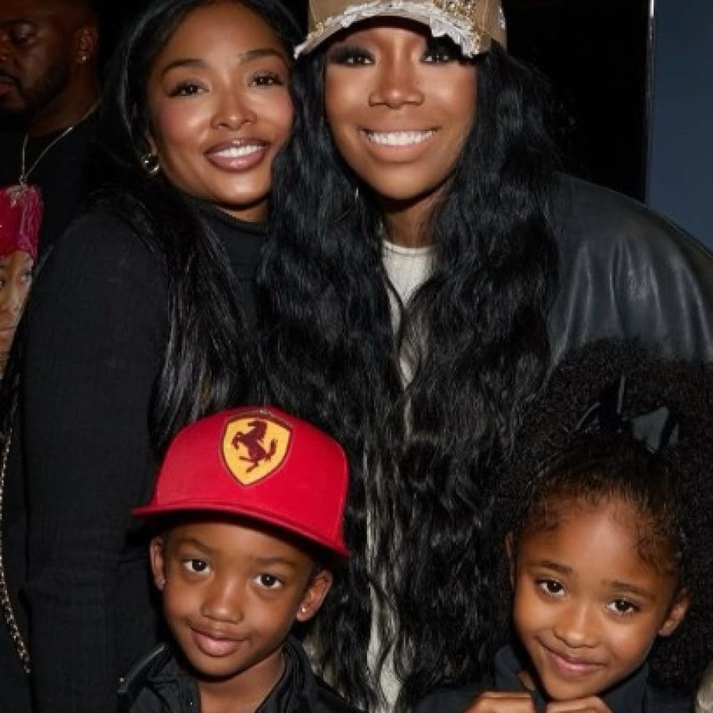 PRINCESS LOVE BRINGS HER KIDS TO SEE AUNTIE BRANDY PERFORM ON THE BOY IS MINE TOUR