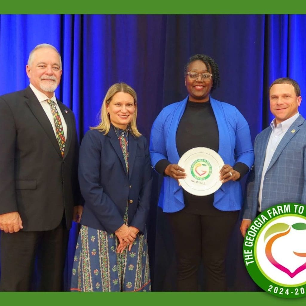 SCCPSS School Nutrition Recognized by GaDOE with Farm to School Award