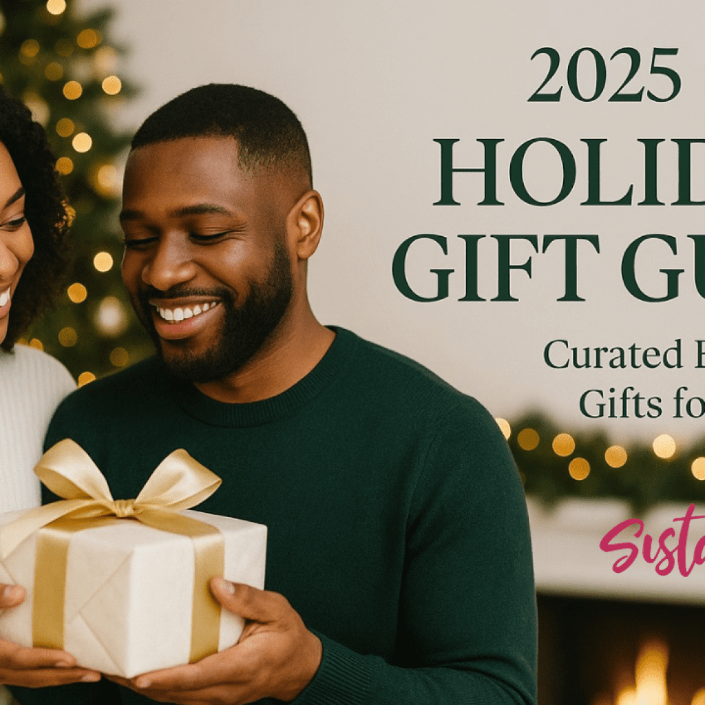 Black-owned holiday gift guide 2025 featuring curated gift ideas from Black-owned brands.