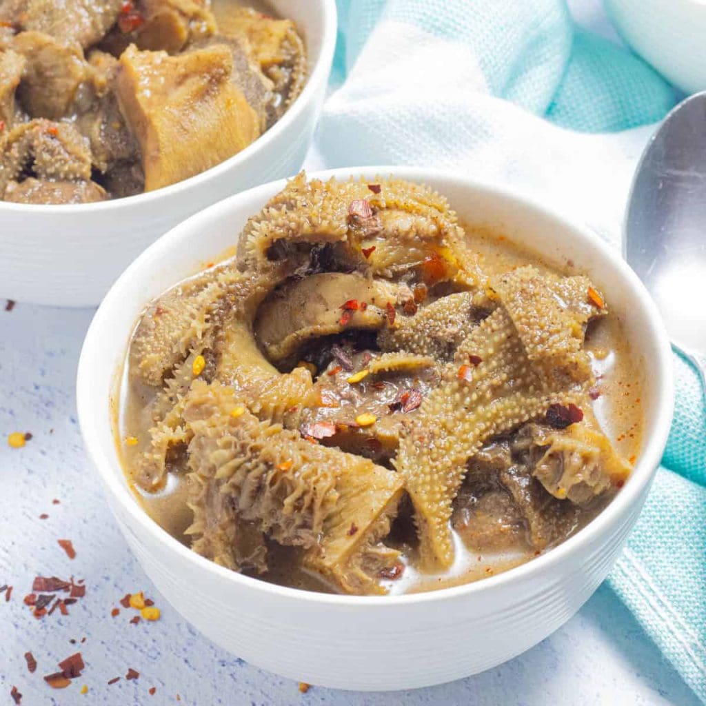 Nigerian Offal Meat Soup
