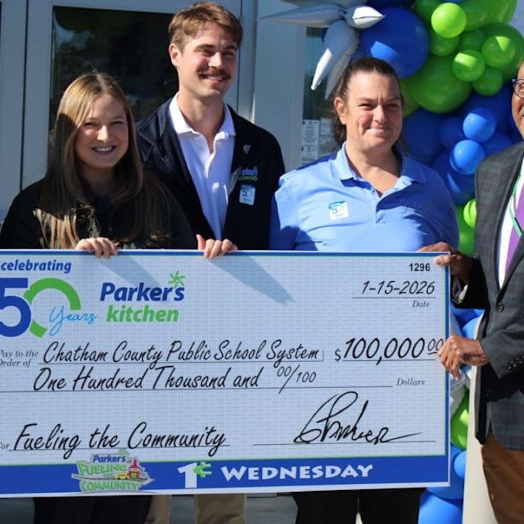 Parker’s Kitchen Provides $100,000 Fueling the Community Donation to SCCPSS
