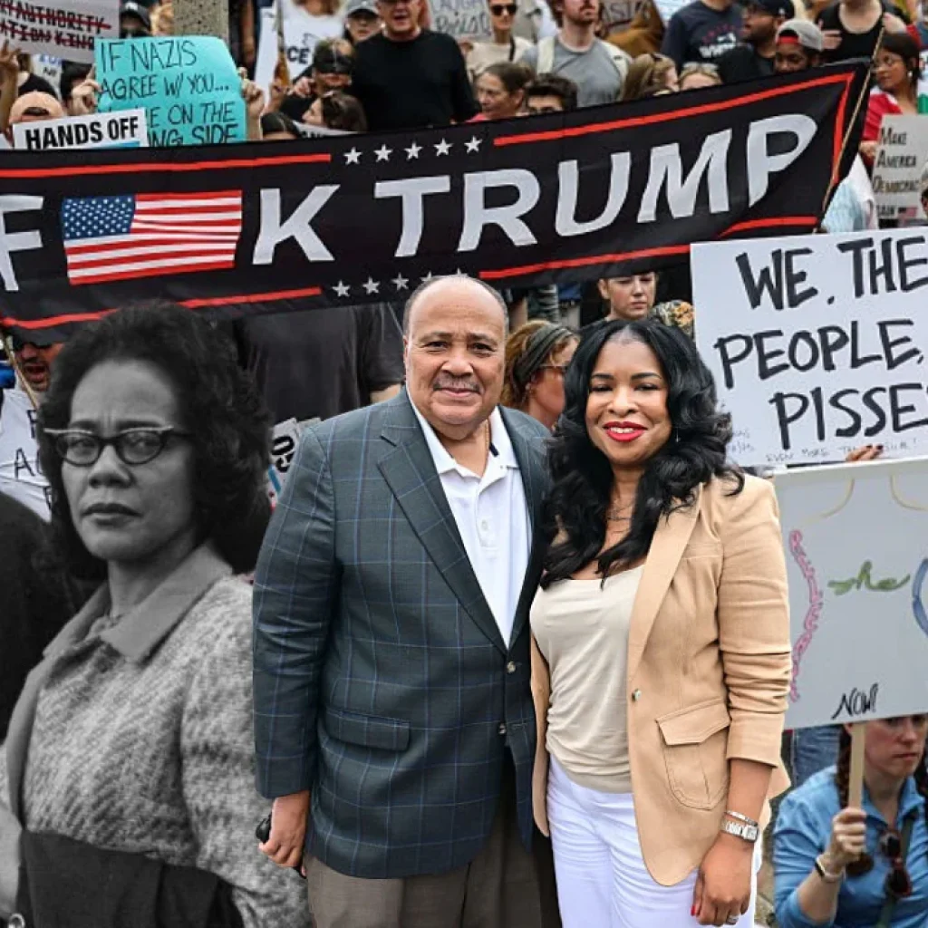 What anti-Trump protesters could learn from Dr. King and Civil Rights era, according to MLK III and wife What anti-Trump protesters could learn from Dr. King and Civil Rights era, according to MLK III and wife