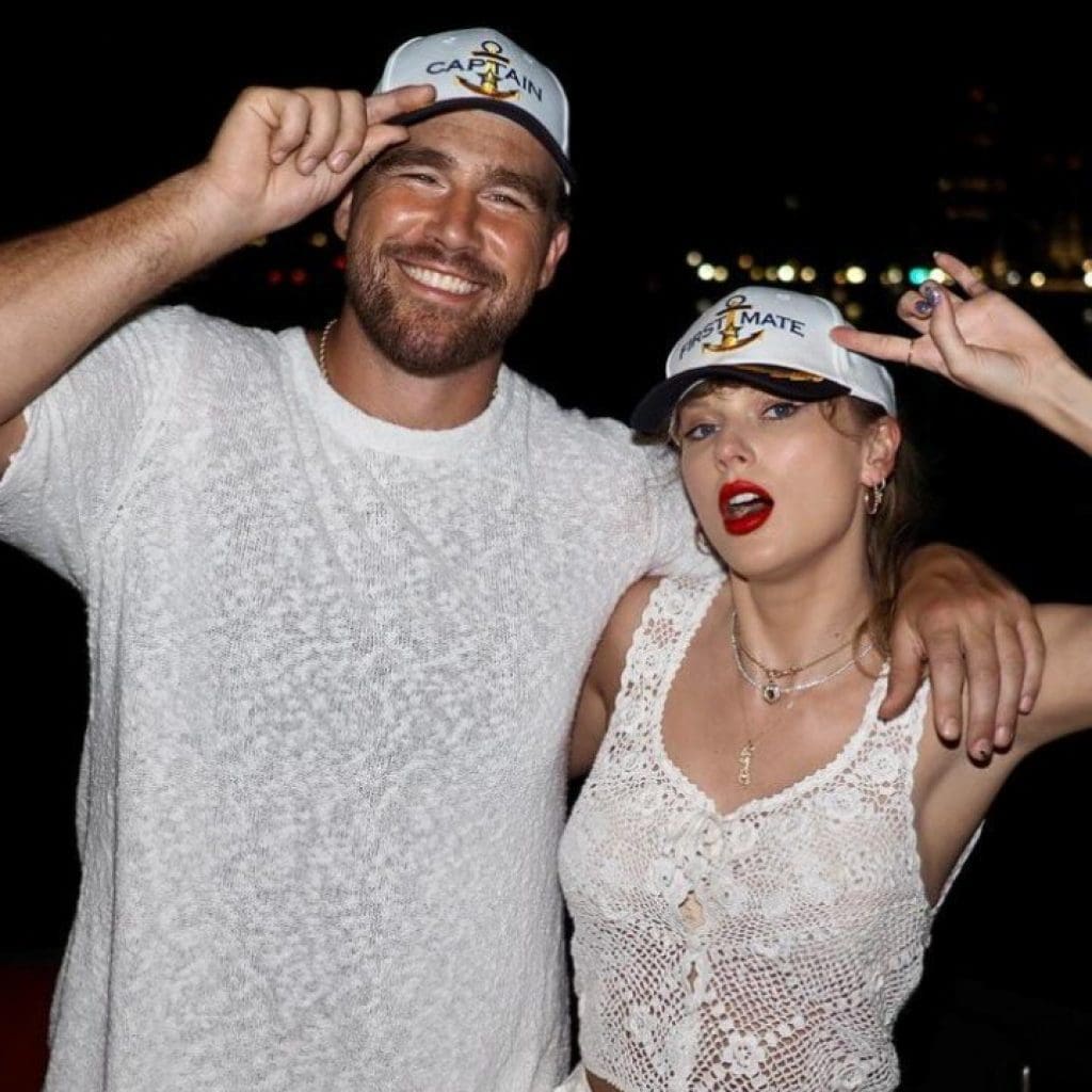 Taylor Swift and Travis Kelce