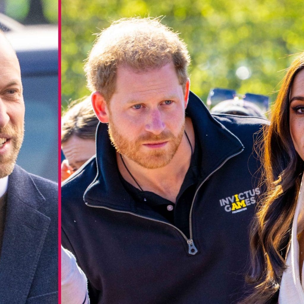 Prince William's 'two-word expletive' when Harry first told him about Meghan Markle romance