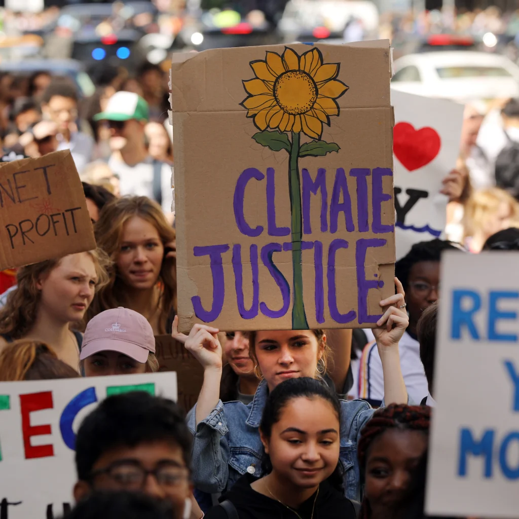 Thousands Of Americans Across The Country Participate In Global Climate Strike