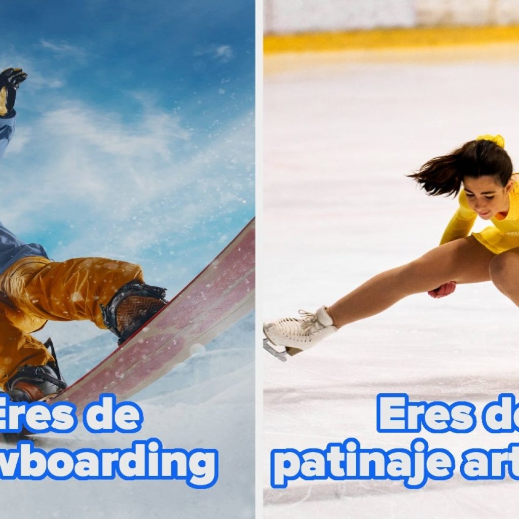 Dinos tu personalidad y te diremos tu deporte invernal