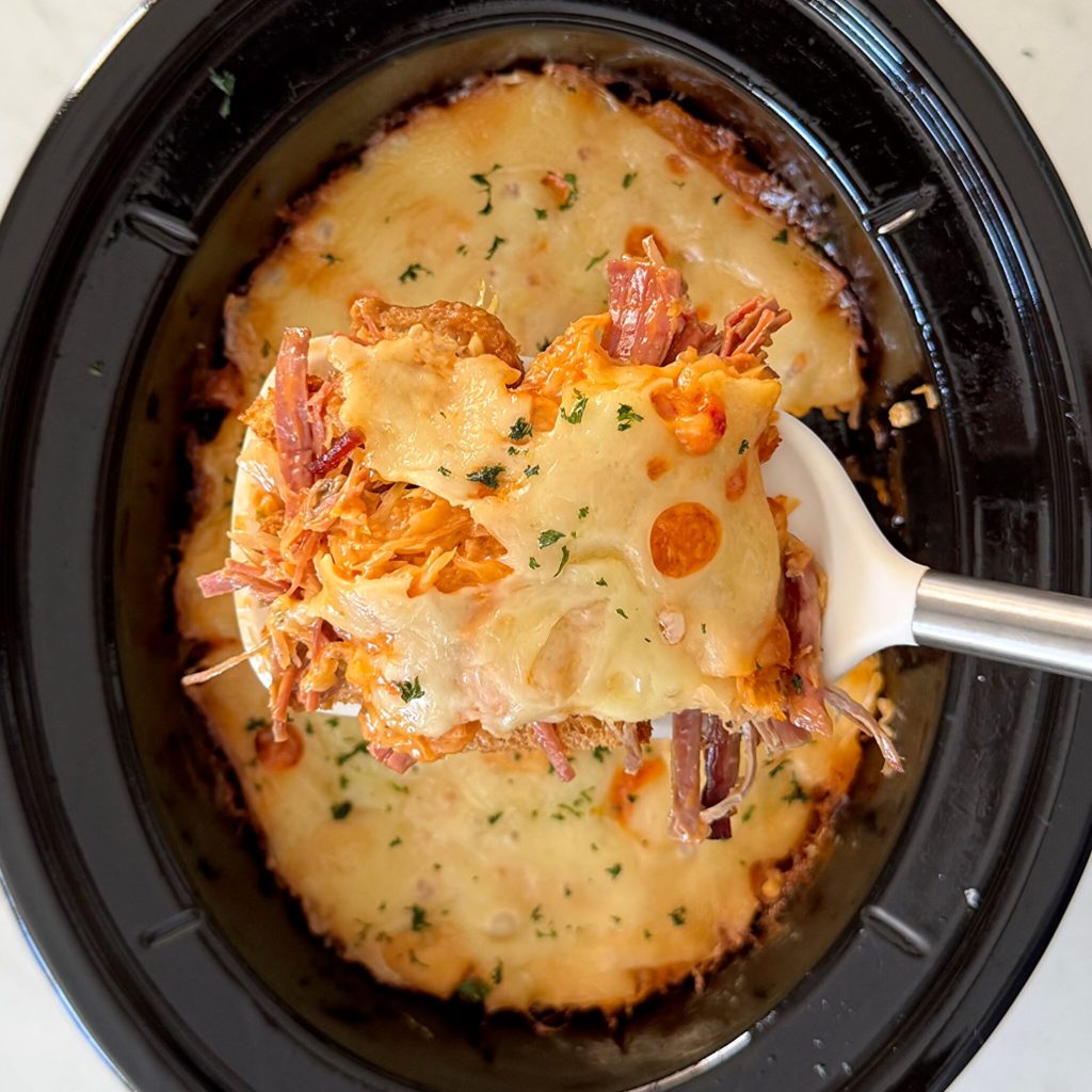 Slow Cooker Reuben Casserole – Fit Slow Cooker Queen