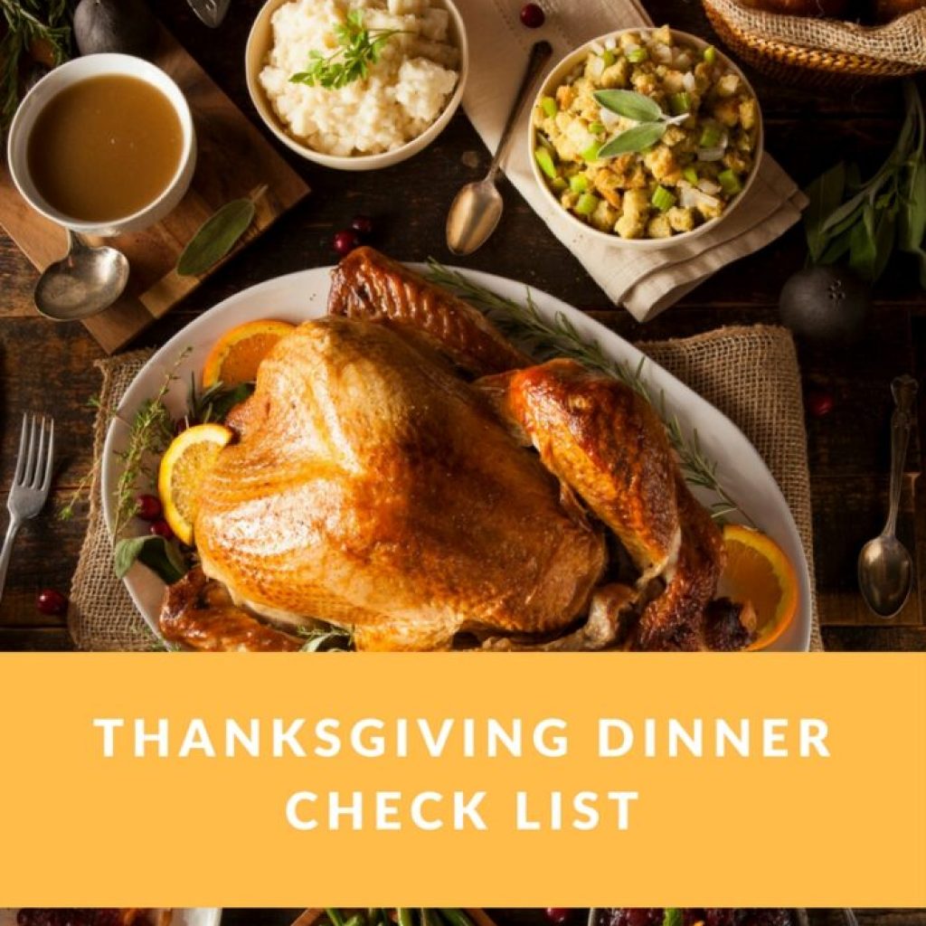 Thanksgiving Dinner Planner