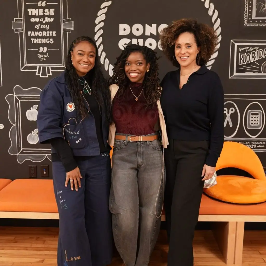 Tatyana Ali, Yorel Greene, and Karyn Parsons
