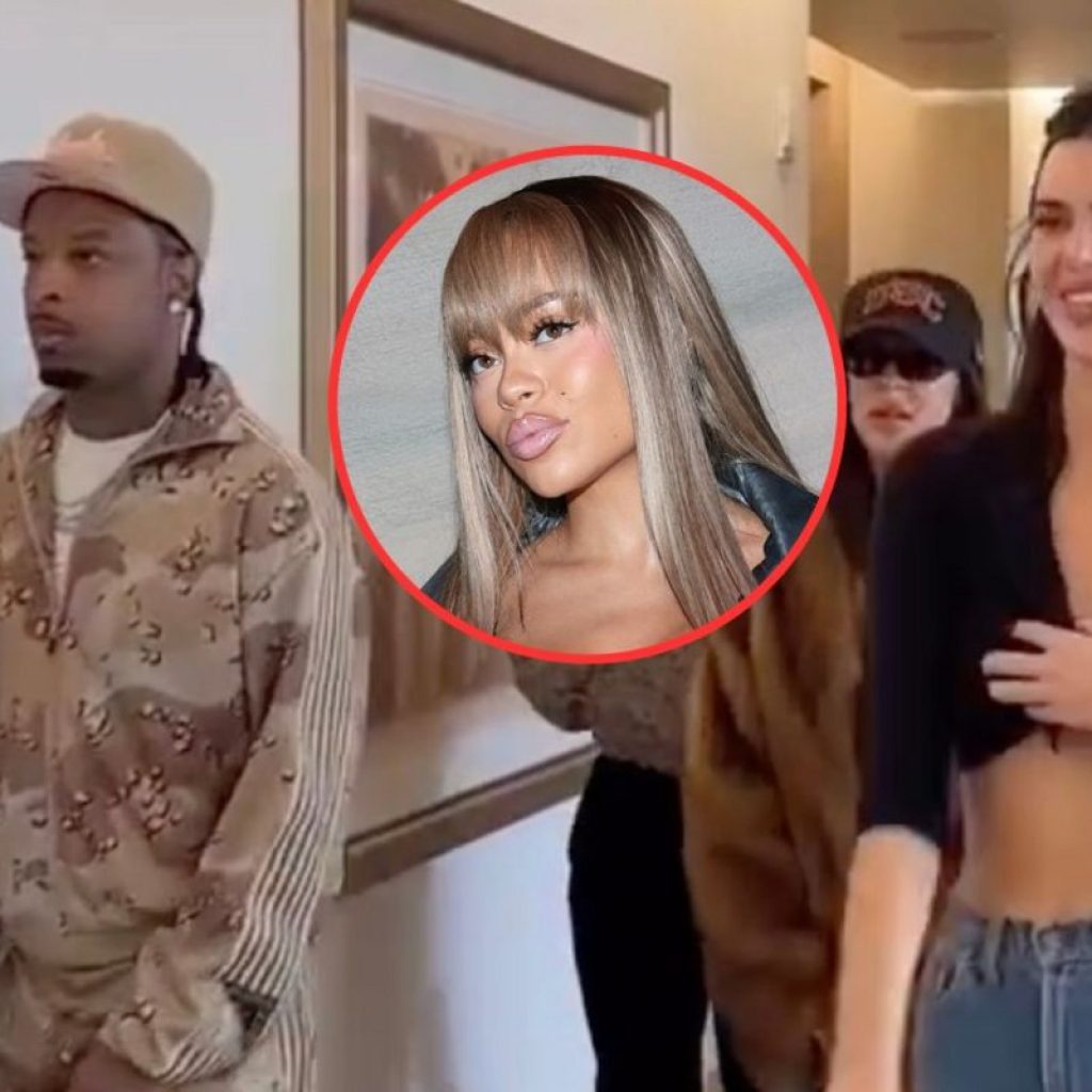 21 Savage Goes Viral at Super Bowl w/Kendall Jenner, Latto Reacts 21 Savage Goes Viral at Super Bowl w/Kendall Jenner, Latto Reacts