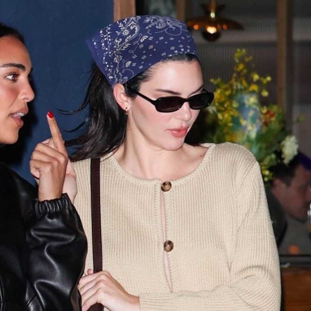 Kendall Wore the Jean Outfit L.A. Girls Love For Nights Out