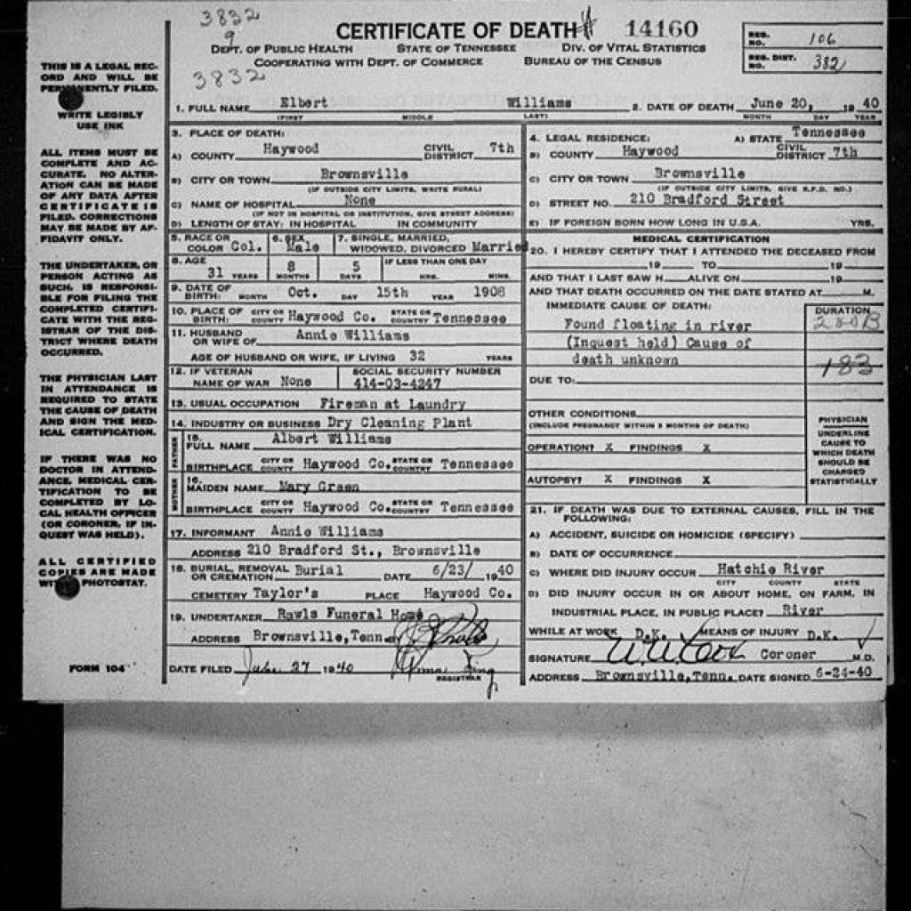 The Last Lynching in Tennessee