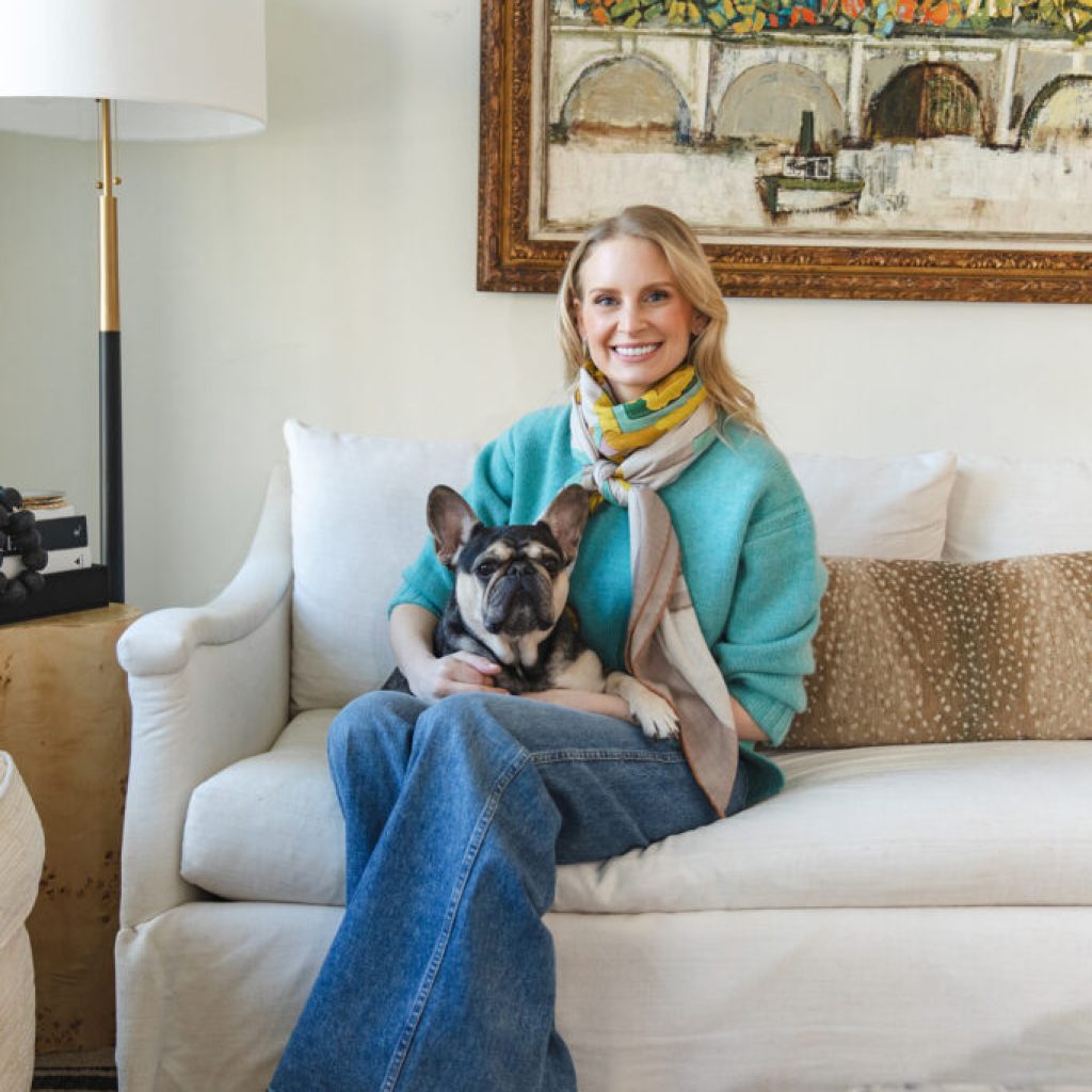 Suggested pairings: bright sweaters and Hermès scarves