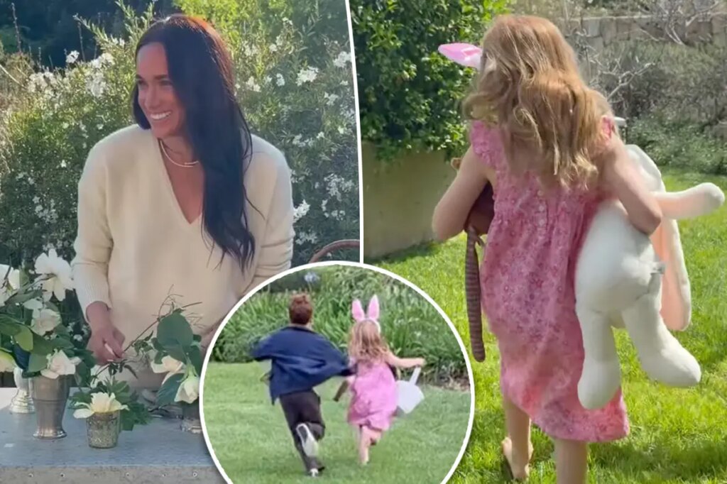 Meghan Markle shares a peep at Prince Archie and Princess Lilibet's Easter festivities