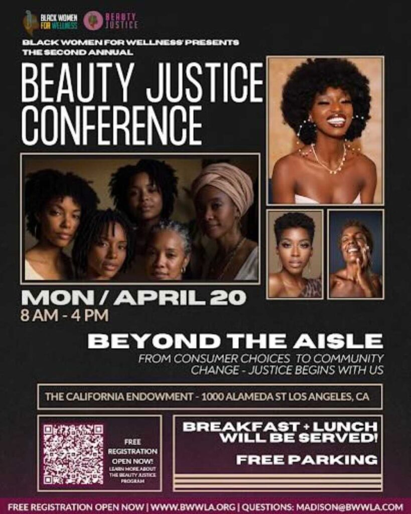 Black Women for Wellness’ 2nd Annual Beauty Justice Conference Returns Black Women for Wellness' 2nd Annual Beauty Justice Conference Returns