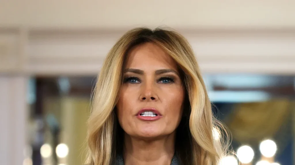 Melania Trump Distances Herself From Epstein and Maxwell In Somewhat Random Press Conference
