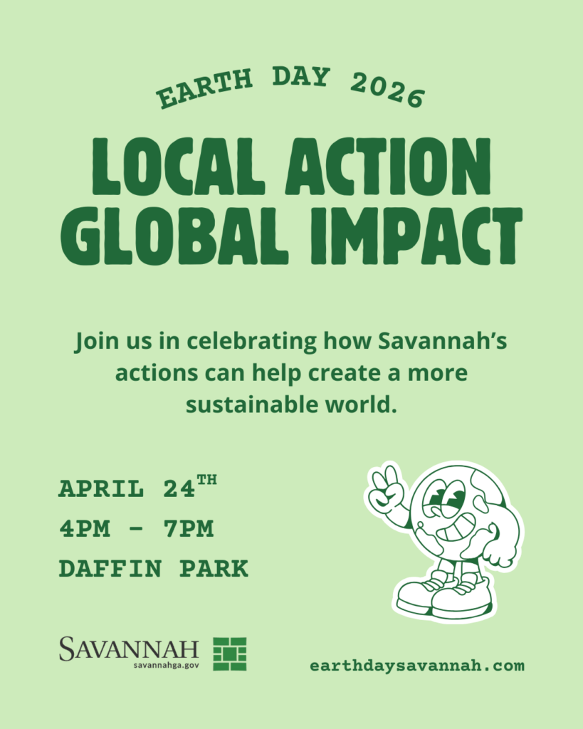 City of Savannah’s 2026 Earth Day Festival Set for April 24 • Savannah, GA